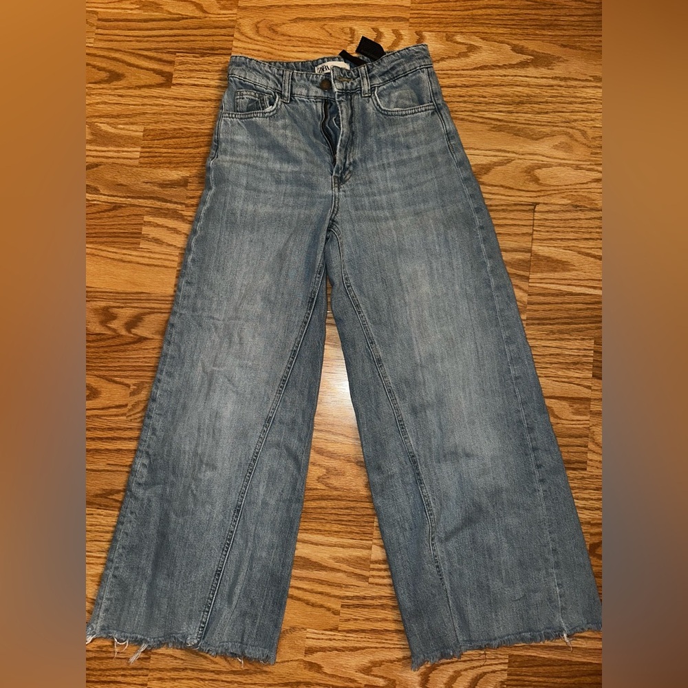 Zara Women's Wide Leg Jeans